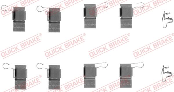 QUICK BRAKE Комплектующие, колодки дискового тормоза 109-1193